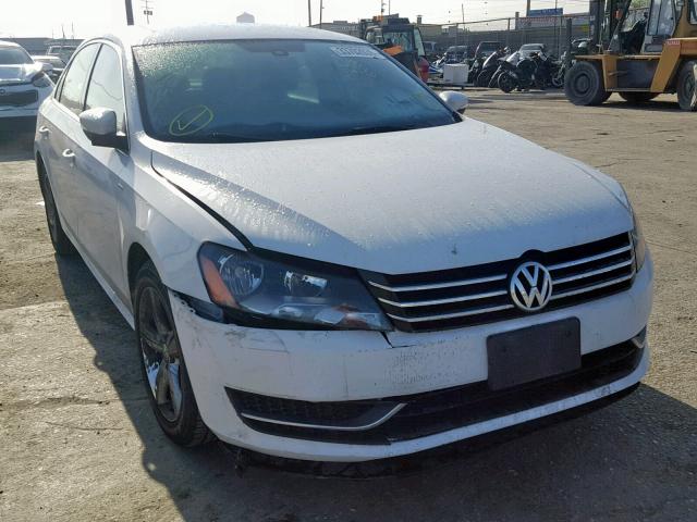 1VWAT7A34EC060430 - 2014 VOLKSWAGEN PASSAT S WHITE photo 1