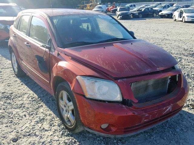 1B3HB48B07D588982 - 2007 DODGE CALIBER SX RED photo 1