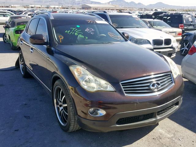 JN1AJ0HP0AM701430 - 2010 INFINITI EX35 BASE BROWN photo 1