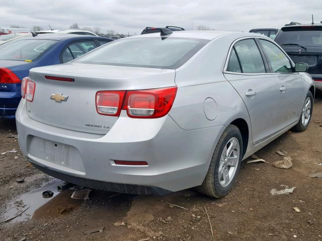 1G11B5SL1FF173947 - 2015 CHEVROLET MALIBU LS SILVER photo 4