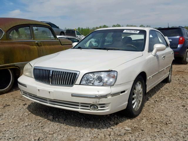 KMHFU45E94A315188 - 2004 HYUNDAI XG 350 WHITE photo 2