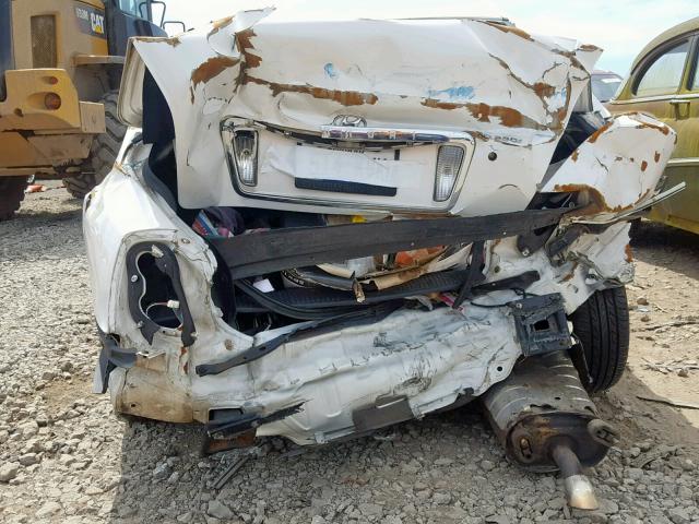 KMHFU45E94A315188 - 2004 HYUNDAI XG 350 WHITE photo 9