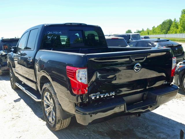 1N6AA1E68JN546387 - 2018 NISSAN TITAN SV BLACK photo 3