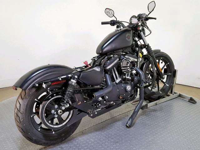 1HD4LE211KC410804 - 2019 HARLEY-DAVIDSON XL883 N BLACK photo 8