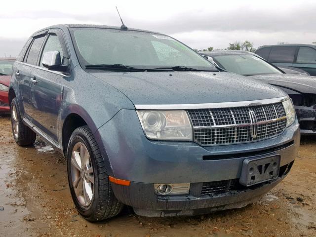 2LMDJ6JC7ABJ01501 - 2010 LINCOLN MKX BLUE photo 1