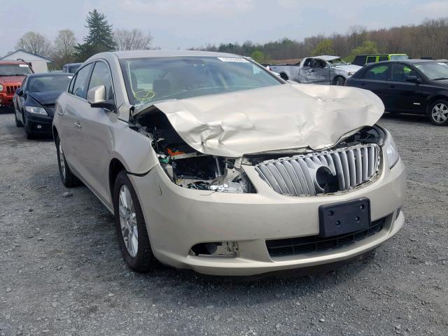 1G4GB5EG5AF281573 - 2010 BUICK LACROSSE C GOLD photo 1