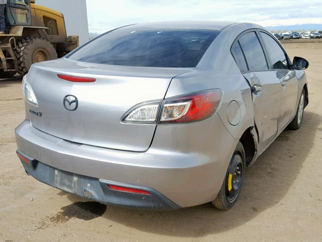 JM1BL1VF3B1486979 - 2011 MAZDA 3 I SILVER photo 4