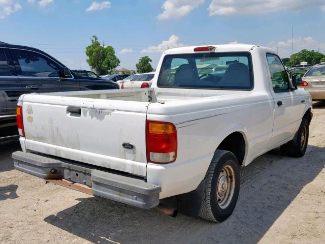 1FTYR10CXXPC07991 - 1999 FORD RANGER WHITE photo 4