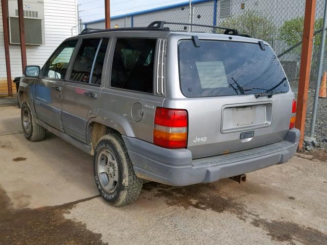 1J4GZ58S5WC185669 - 1998 JEEP GRAND CHER SILVER photo 3