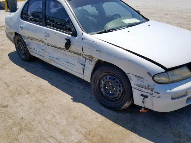 1N4BU31D2VC265742 - 1997 NISSAN ALTIMA XE WHITE photo 9