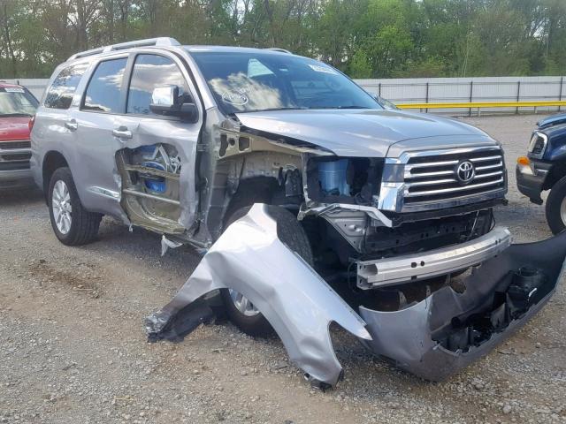 5TDDY5G13JS156456 - 2018 TOYOTA SEQUOIA PL SILVER photo 1