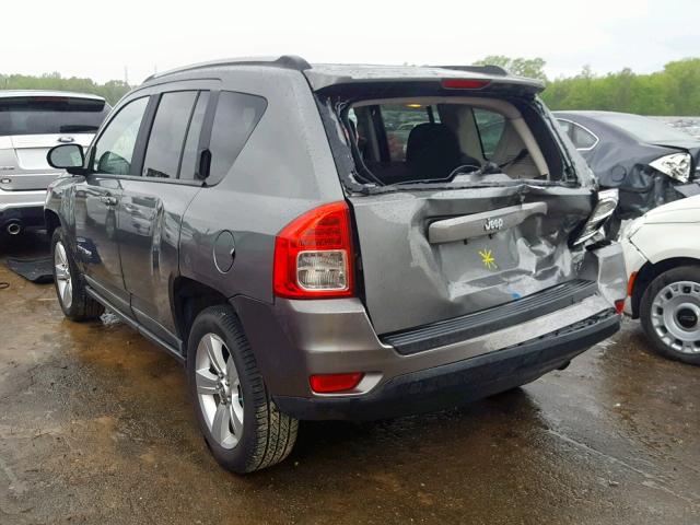 1J4NT1FA8BD288438 - 2011 JEEP COMPASS SP Сұр фото 3
