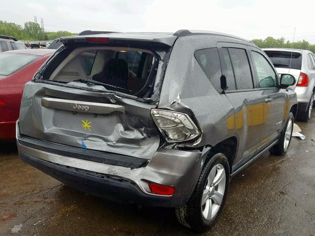 1J4NT1FA8BD288438 - 2011 JEEP COMPASS SP Сұр фото 4