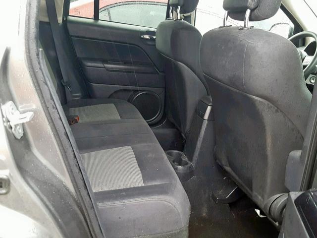 1J4NT1FA8BD288438 - 2011 JEEP COMPASS SP Сұр фото 6