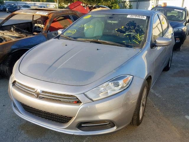 1C3CDFDH5GD680893 - 2016 DODGE DART SE AE SILVER photo 2