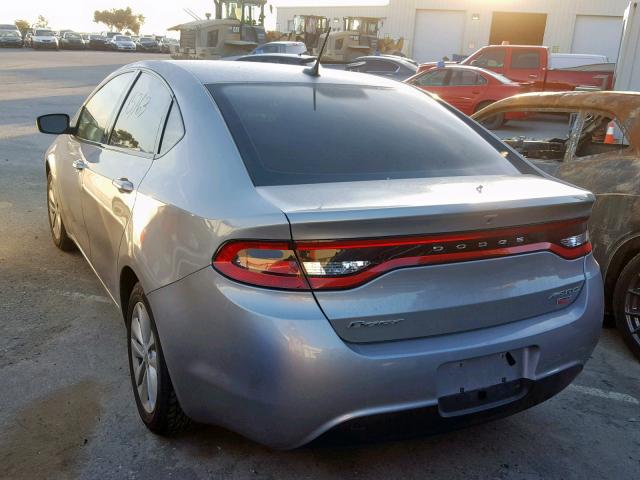 1C3CDFDH5GD680893 - 2016 DODGE DART SE AE SILVER photo 3