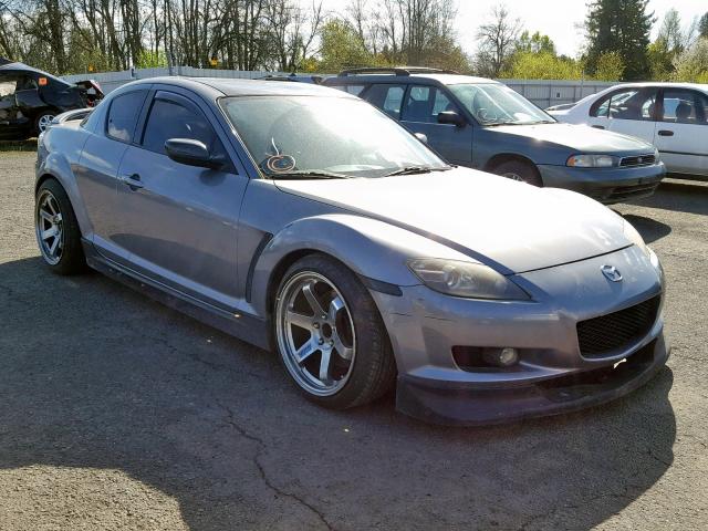 JM1FE17NX40103208 - 2004 MAZDA RX8 GRAY photo 1