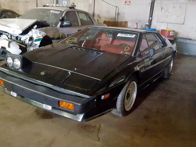 SCCFC20A5EHF60550 - 1984 LOTUS ESPRIT BLACK photo 2