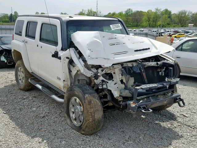 5GTDN136468308963 - 2006 HUMMER H3 WHITE photo 1