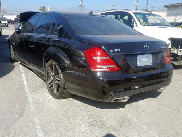 WDDNG71X18A216148 - 2008 MERCEDES-BENZ S 550 BLACK photo 3