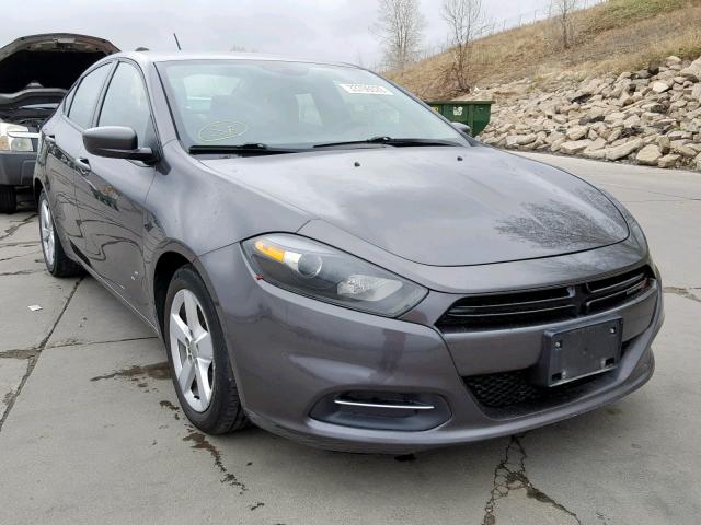 1C3CDFBB4GD515237 - 2016 DODGE DART SXT GRAY photo 1