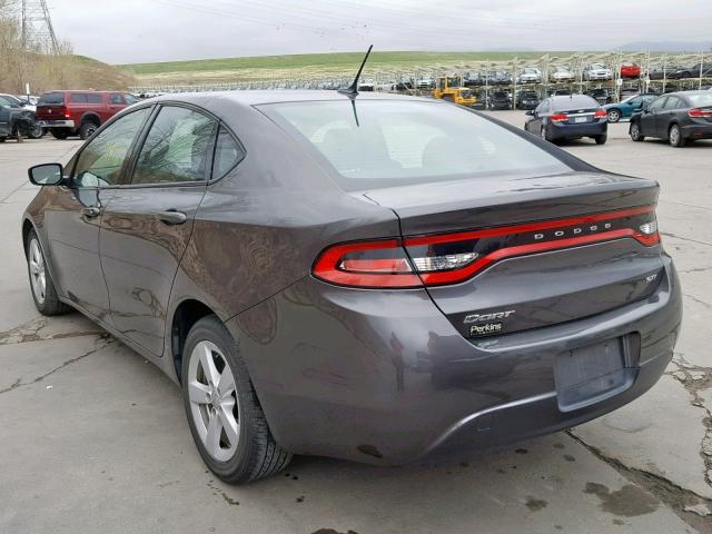 1C3CDFBB4GD515237 - 2016 DODGE DART SXT GRAY photo 3