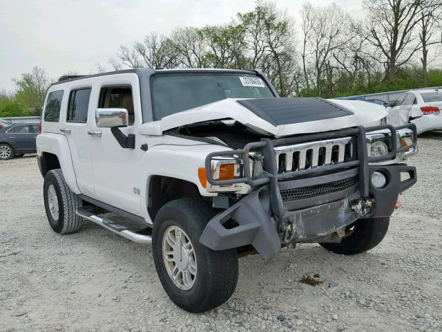 5GTDN136768325420 - 2006 HUMMER H3 WHITE photo 1