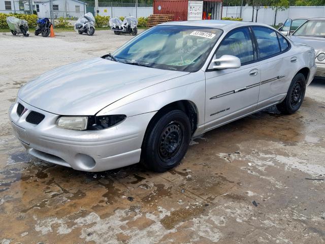 1G2WK52J72F121796 - 2002 PONTIAC GRAND PRIX 银色 照片 2