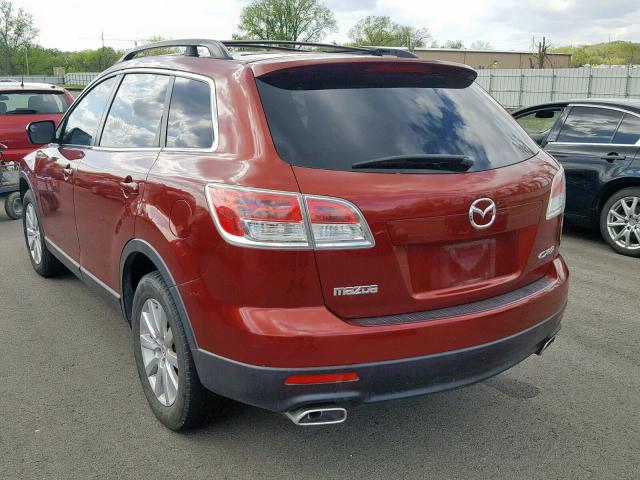 JM3TB28YX70116210 - 2007 MAZDA CX-9 MAROON photo 3