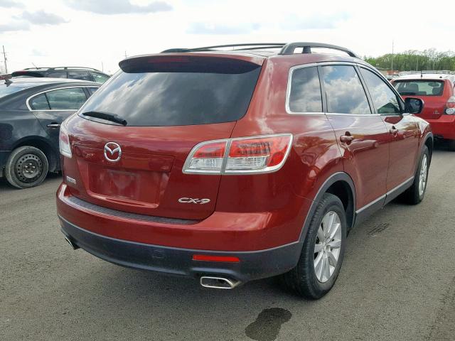 JM3TB28YX70116210 - 2007 MAZDA CX-9 MAROON photo 4