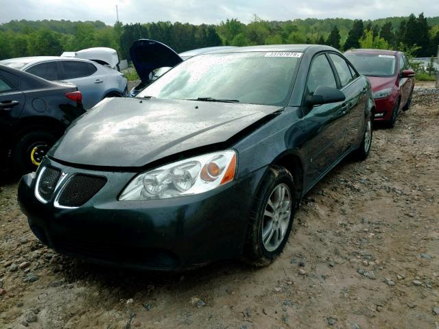 1G2ZF55B964288006 - 2006 PONTIAC G6 SE GRAY photo 2