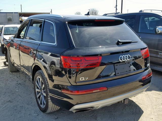 WA1LAAF79HD011291 - 2017 AUDI Q7 PREMIUM BLACK photo 3