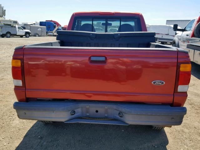 1FTYR10C5WUC57861 - 1998 FORD RANGER RED photo 6