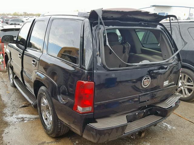 1GYEK63N32R213012 - 2002 CADILLAC ESCALADE L BLACK photo 3