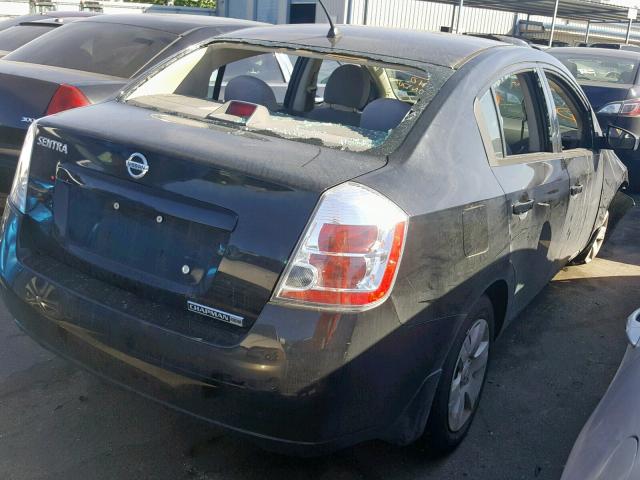 3N1AB61E39L631050 - 2009 NISSAN SENTRA 2.0 BLACK photo 4