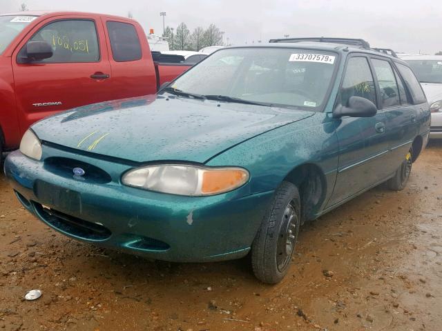 3FALP15P9VR140792 - 1997 FORD ESCORT LX GREEN photo 2