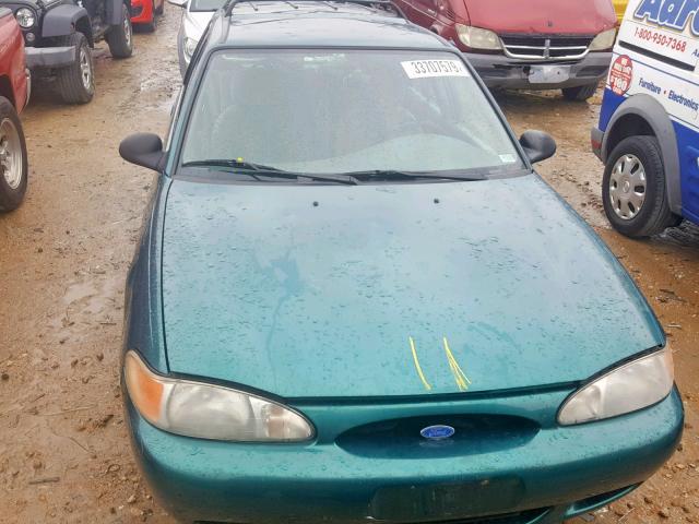 3FALP15P9VR140792 - 1997 FORD ESCORT LX GREEN photo 7