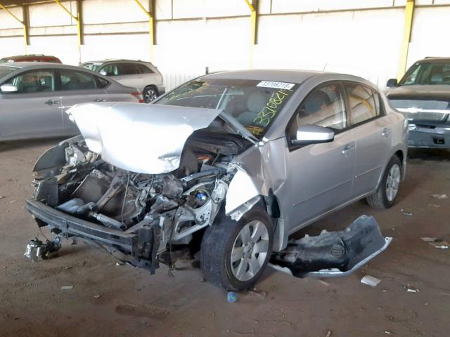 3N1AB6AP9AL665791 - 2010 NISSAN SENTRA 2.0 SILVER photo 2