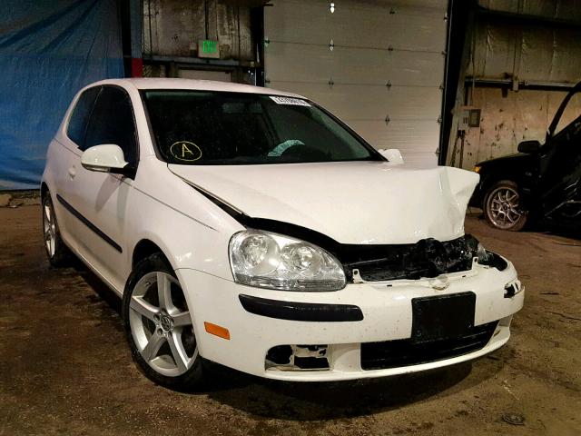 WVWBB71K98W306263 - 2008 VOLKSWAGEN RABBIT WHITE photo 1