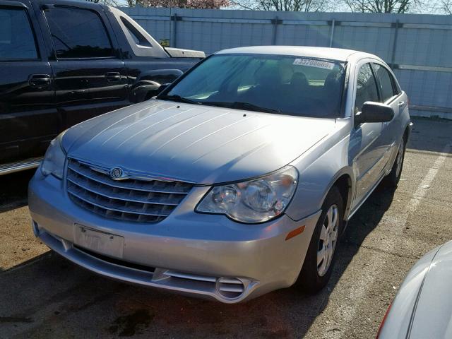 1C3LC46J58N211516 - 2008 CHRYSLER SEBRING LX SILVER photo 2