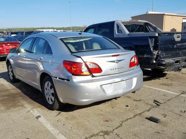 1C3LC46J58N211516 - 2008 CHRYSLER SEBRING LX SILVER photo 3