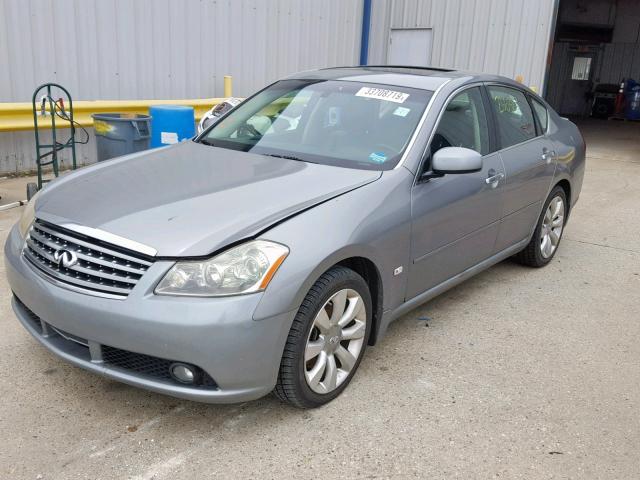 JNKAY01E47M309401 - 2007 INFINITI M35 BASE GRAY photo 2