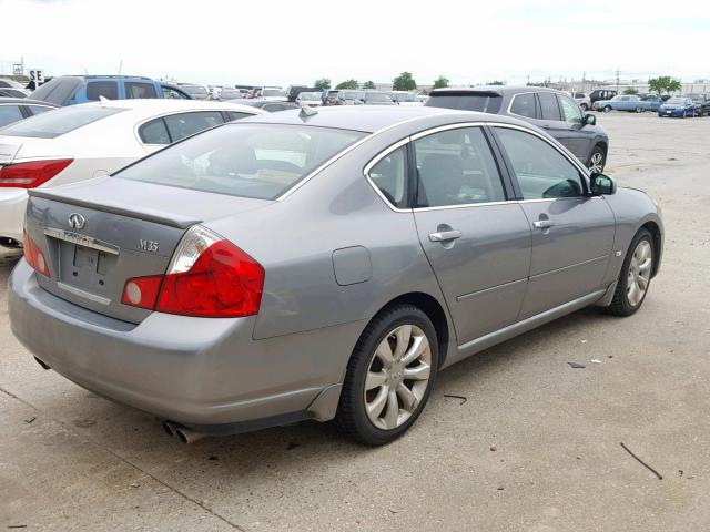 JNKAY01E47M309401 - 2007 INFINITI M35 BASE GRAY photo 4