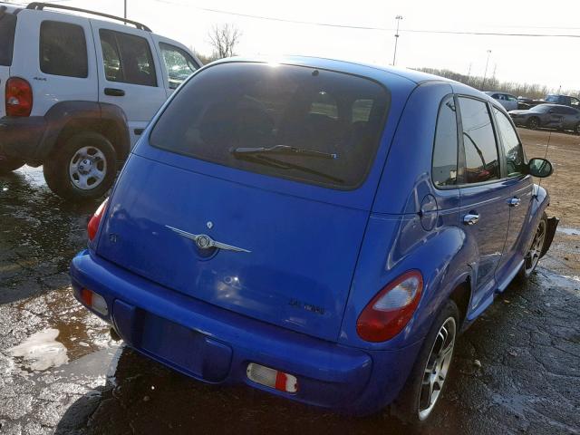 3C4FY78G93T513803 - 2003 CHRYSLER PT CRUISER BLUE photo 4