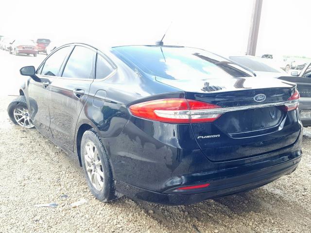 3FA6P0G70HR144478 - 2017 FORD FUSION S  photo 3