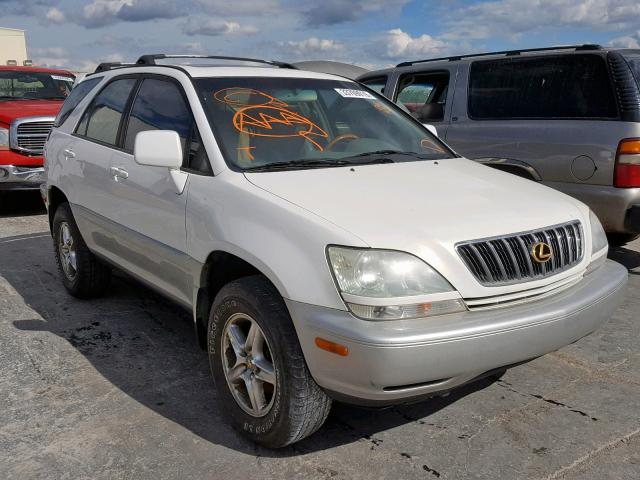 JTJHF10UX10175882 - 2001 LEXUS RX 300 WHITE photo 1