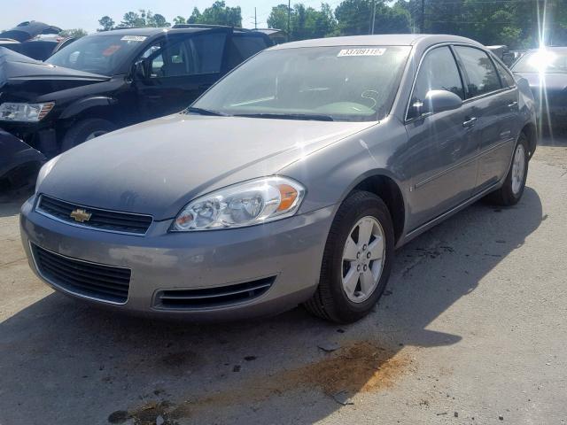 2G1WT58K569277612 - 2006 CHEVROLET IMPALA LT GRAY photo 2