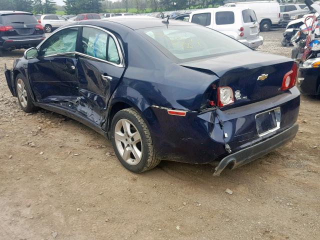 1G1ZG57B99F244417 - 2009 CHEVROLET MALIBU LS BLUE photo 3
