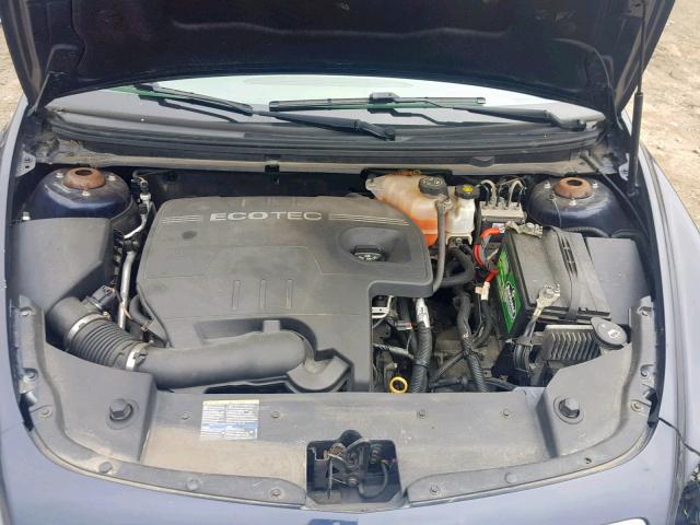 1G1ZG57B99F244417 - 2009 CHEVROLET MALIBU LS BLUE photo 7