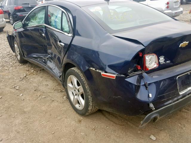 1G1ZG57B99F244417 - 2009 CHEVROLET MALIBU LS BLUE photo 9